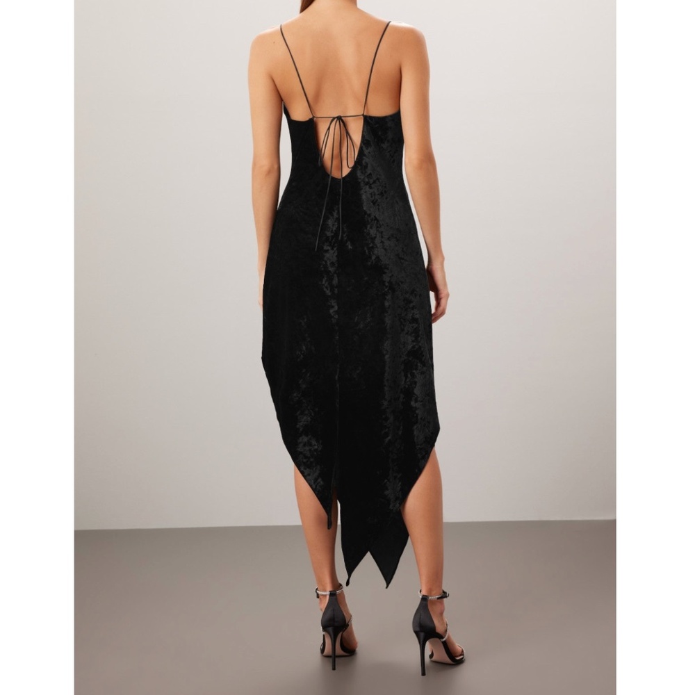 Obando Collective Velvet Maxi Dress Sz 14 - Picture 3 of 9